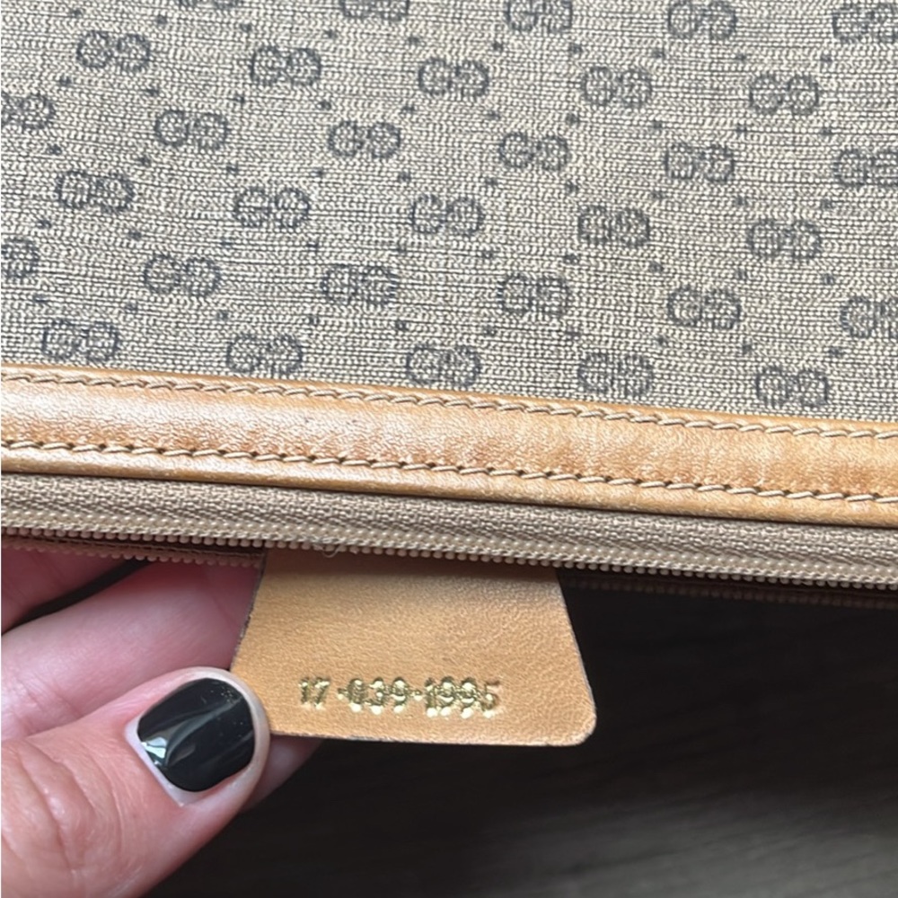 Gucci Clutch Shoulder Bag   PVC Canvas Browns